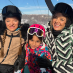 Em clima de inverno, Ticiane Pinheiro aproveita viagem a Aspen com as filhas e amigas