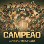 Palmeiras vence o Novorizontino e conquista o título do Campeonato Paulista
